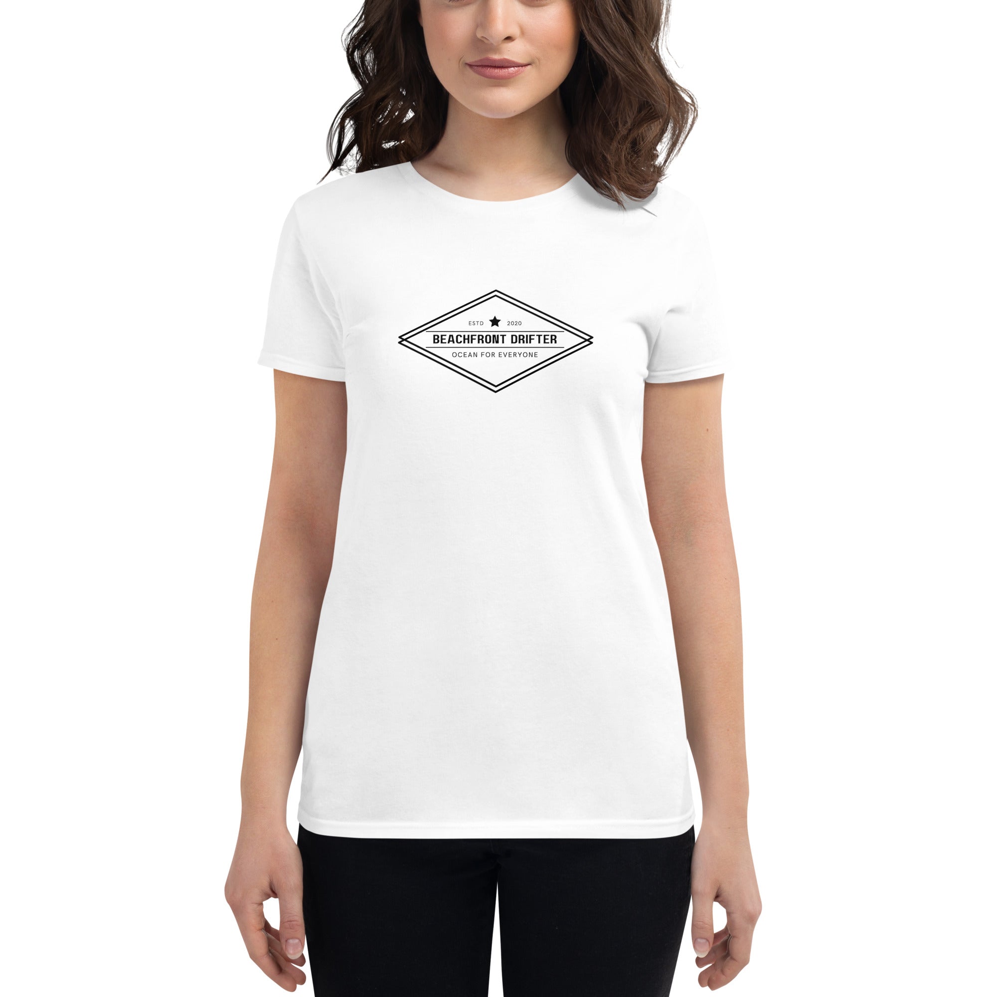 Diamond Logo Women's Short Sleeve T-shirt - beachfrontdrifter