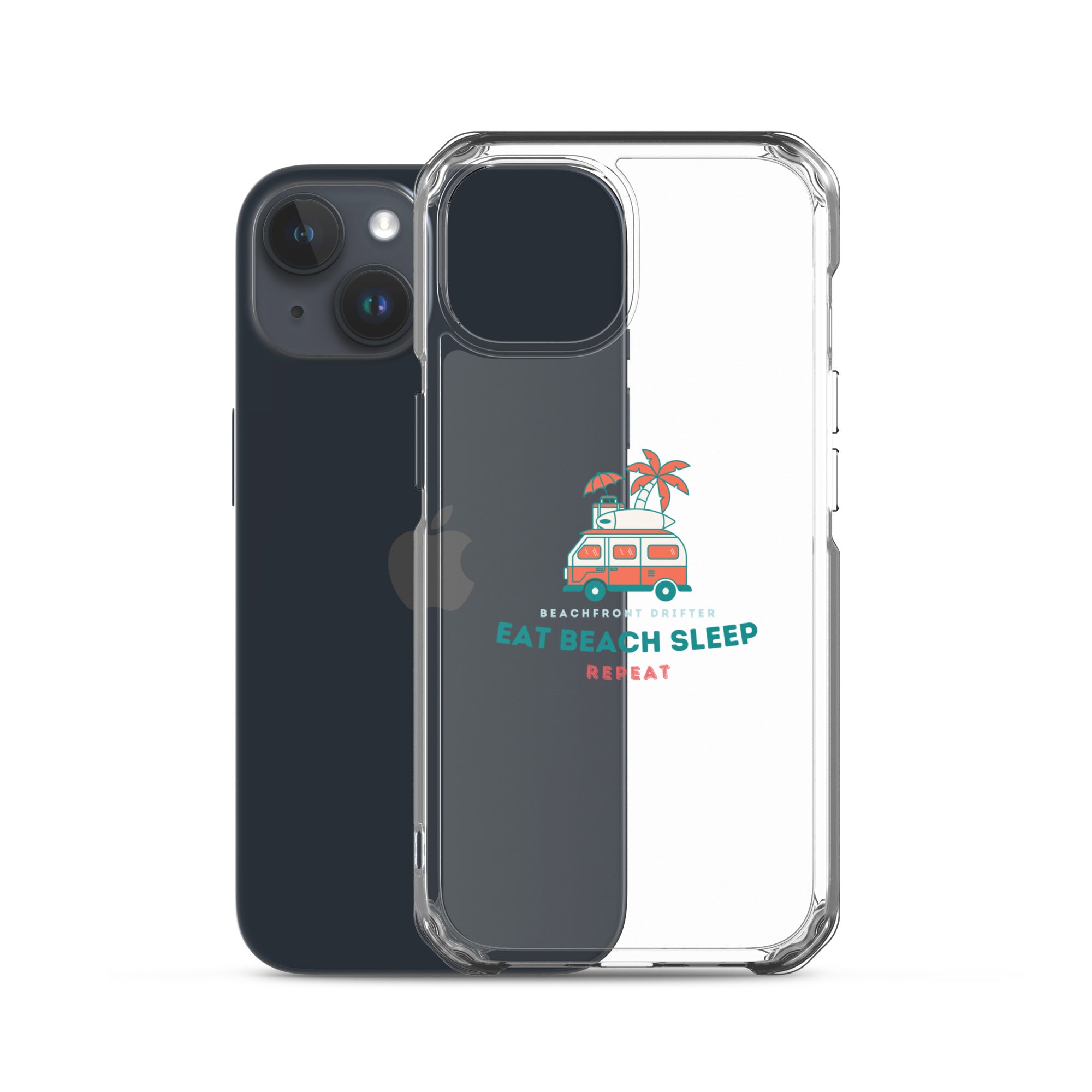 Eat Beach Sleep Clear Case for iPhone® - beachfrontdrifter