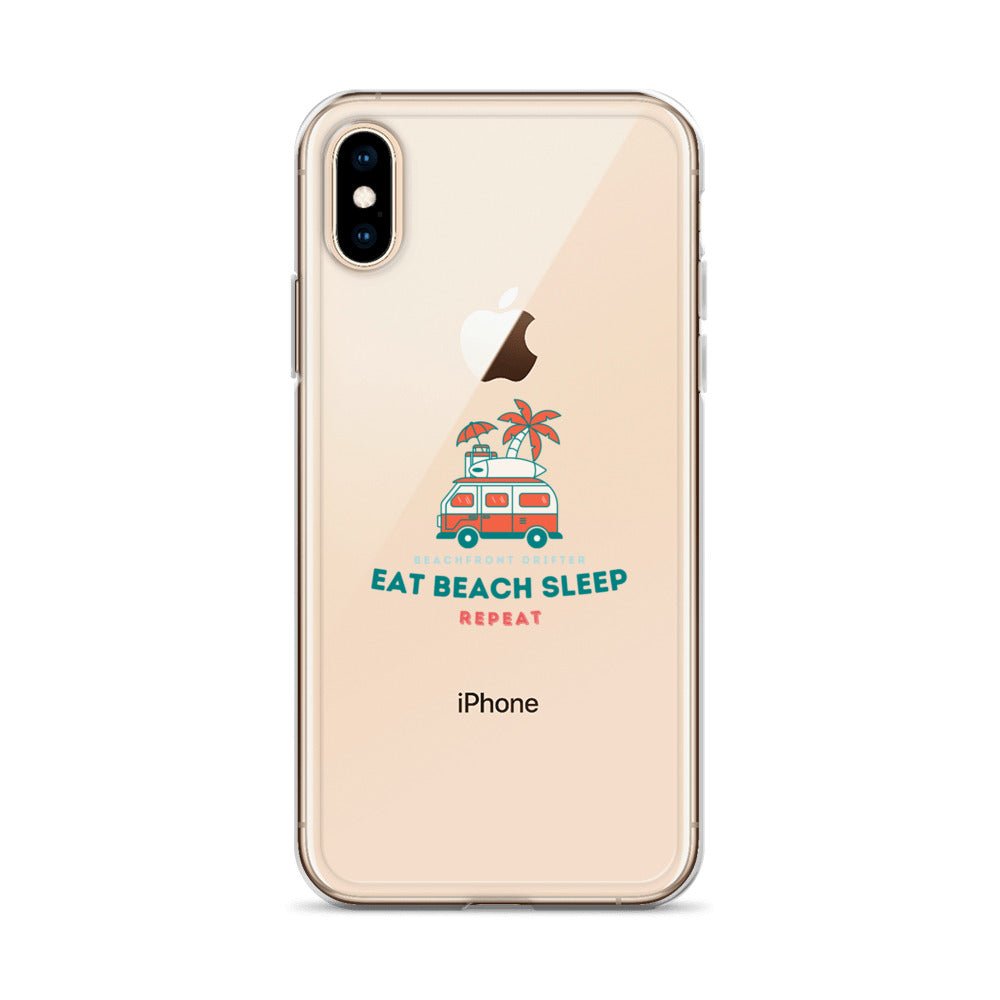 Eat Beach Sleep Clear Case for iPhone® - beachfrontdrifter