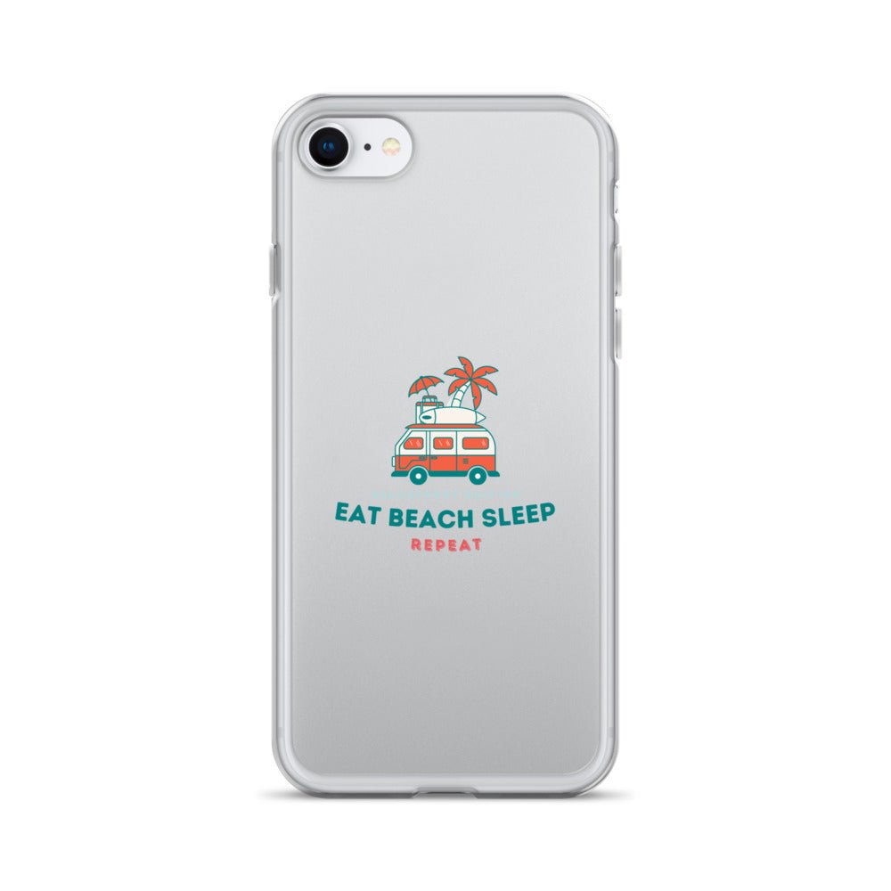 Eat Beach Sleep Clear Case for iPhone® - beachfrontdrifter