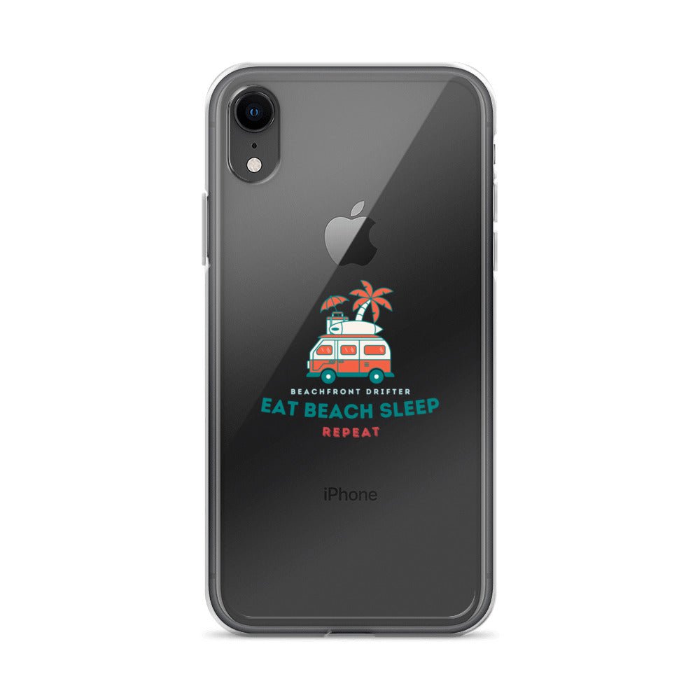 Eat Beach Sleep Clear Case for iPhone® - beachfrontdrifter