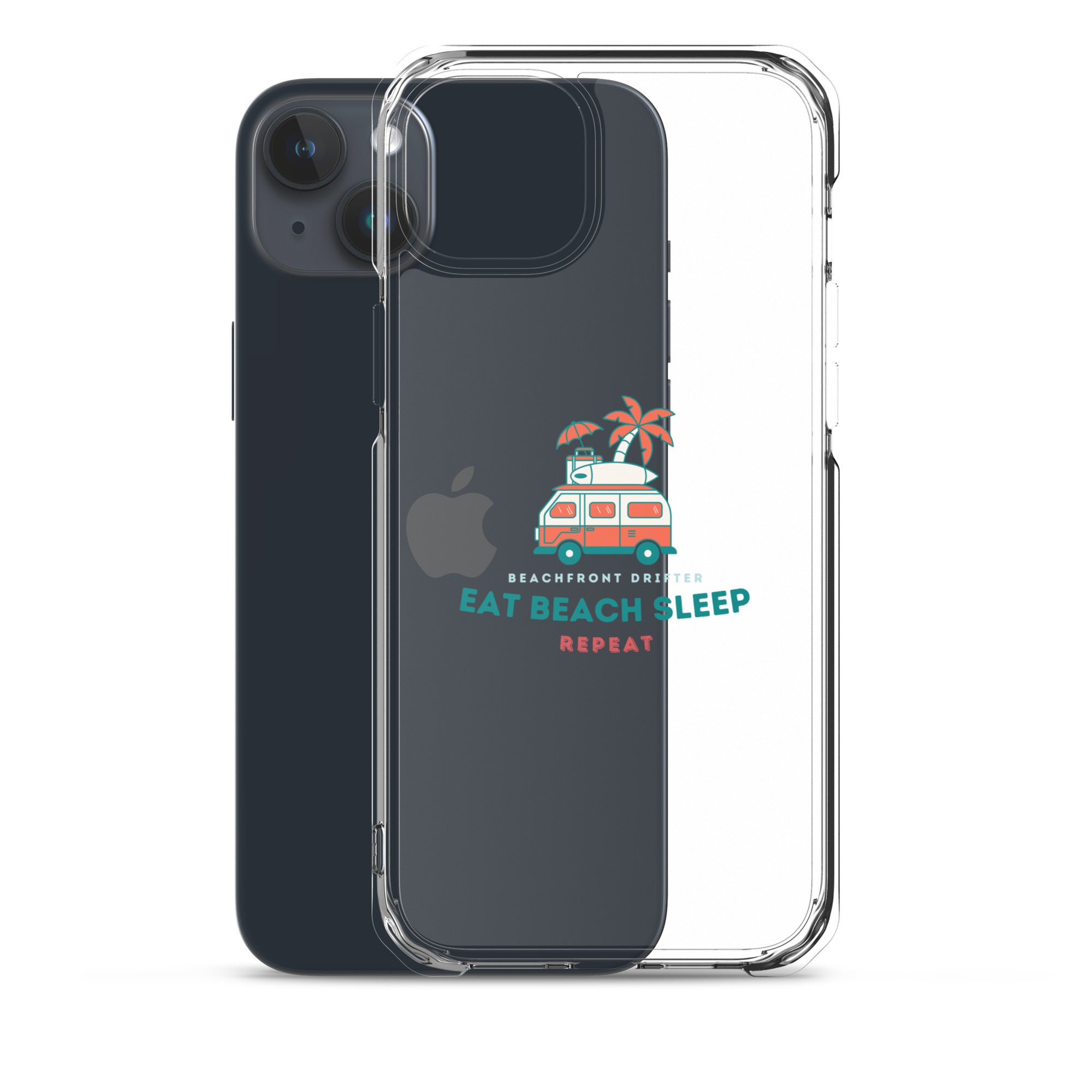 Eat Beach Sleep Clear Case for iPhone® - beachfrontdrifter