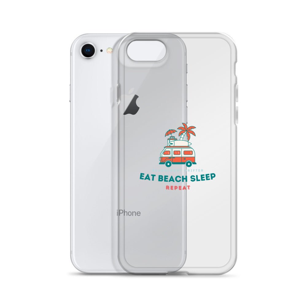 Eat Beach Sleep Clear Case for iPhone® - beachfrontdrifter