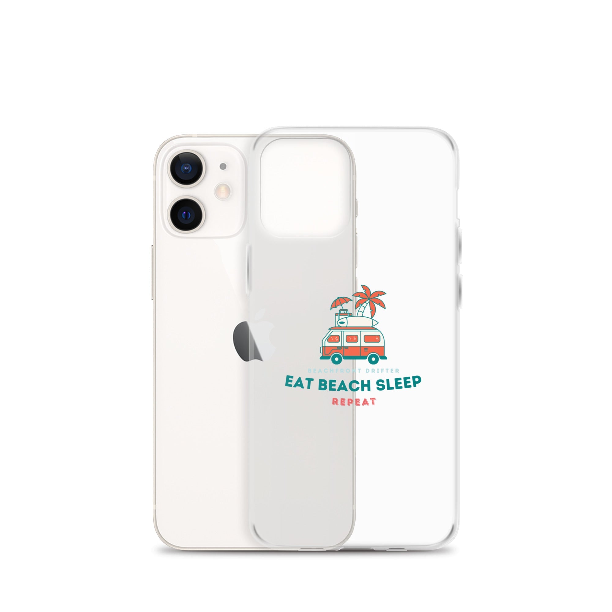 Eat Beach Sleep Clear Case for iPhone® - beachfrontdrifter