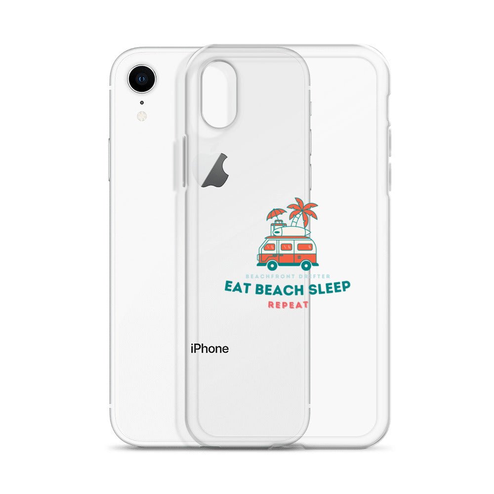 Eat Beach Sleep Clear Case for iPhone® - beachfrontdrifter