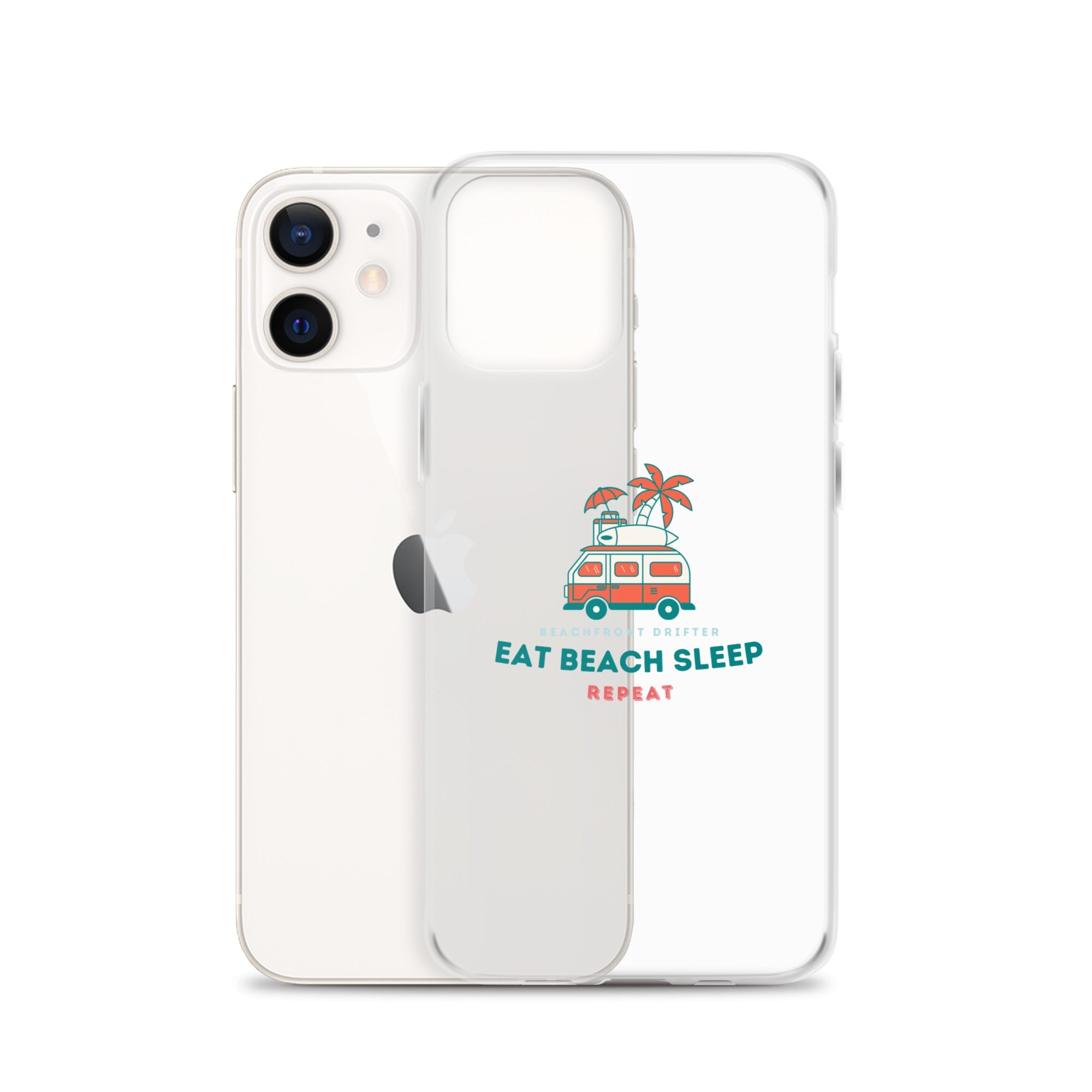 Eat Beach Sleep Clear Case for iPhone® - beachfrontdrifter