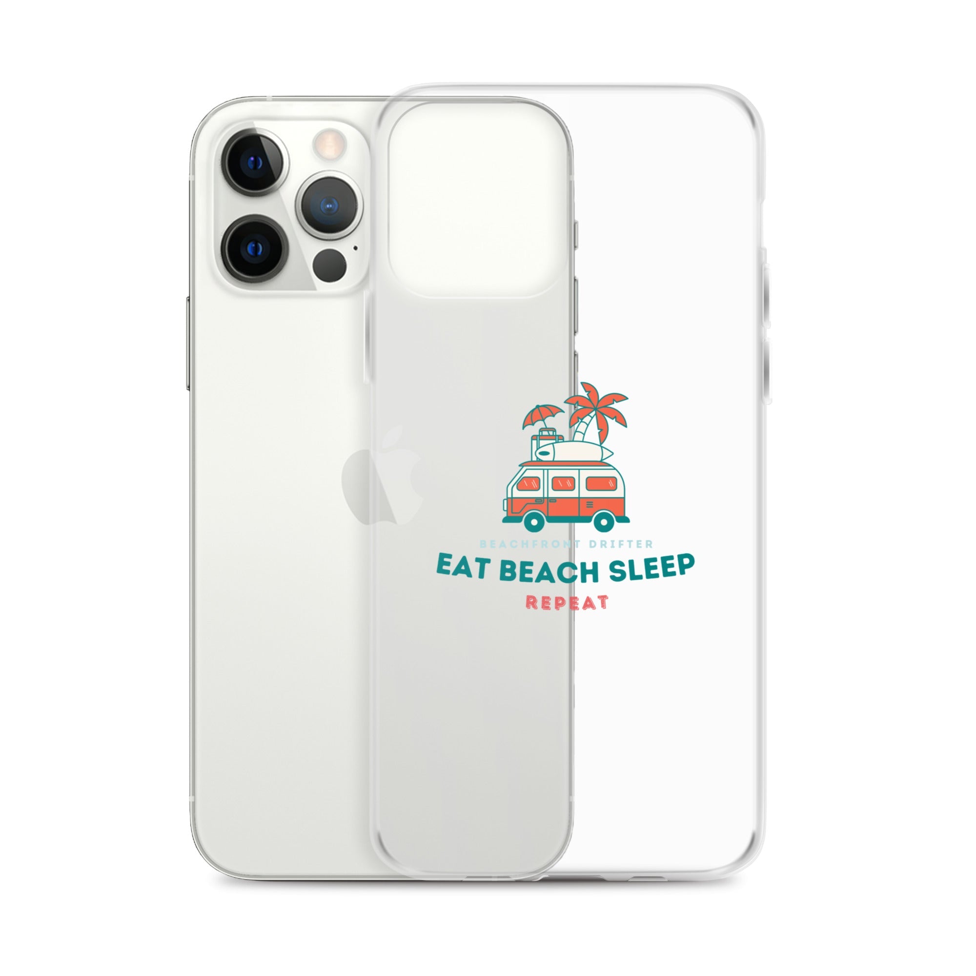 Eat Beach Sleep Clear Case for iPhone® - beachfrontdrifter