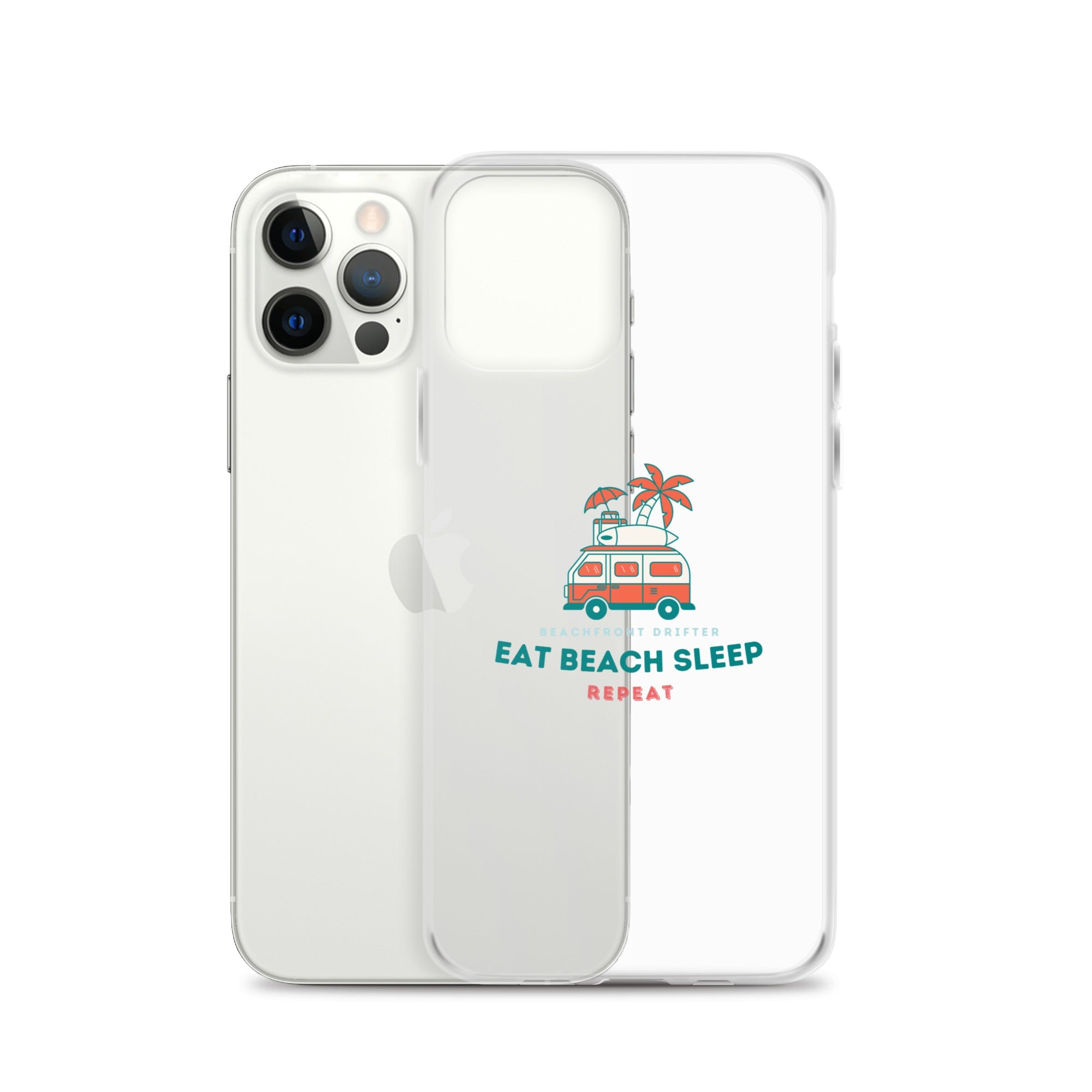 Eat Beach Sleep Clear Case for iPhone® - beachfrontdrifter