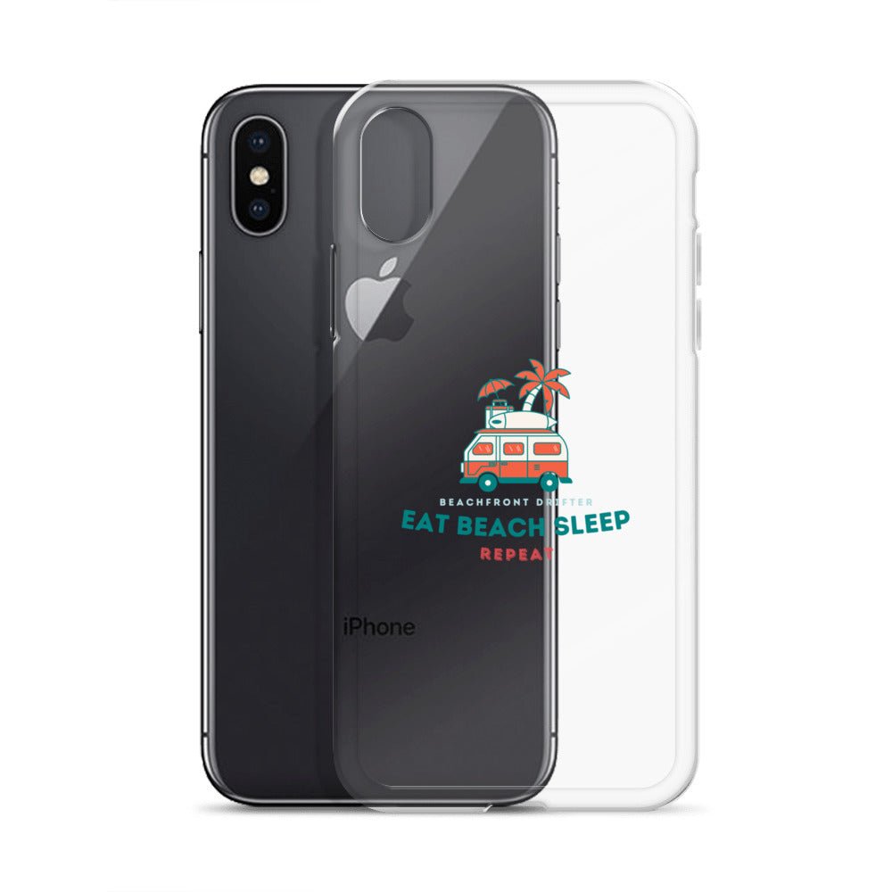 Eat Beach Sleep Clear Case for iPhone® - beachfrontdrifter