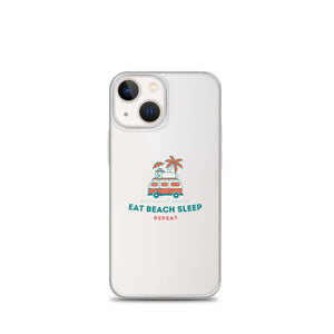 Eat Beach Sleep Clear Case for iPhone® - beachfrontdrifter
