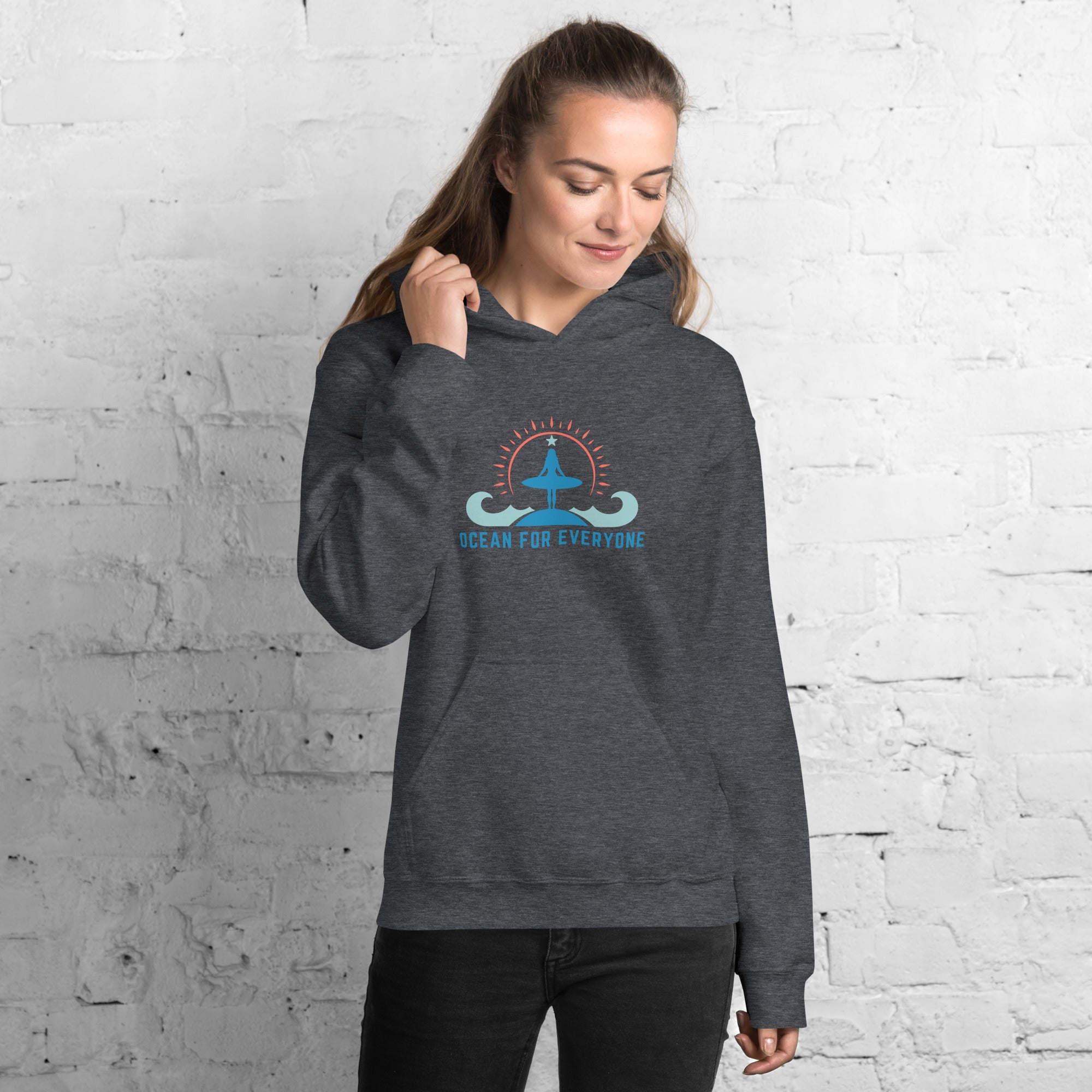 Ocean For Everyone Goddess Hoodie🌴 - beachfrontdrifter