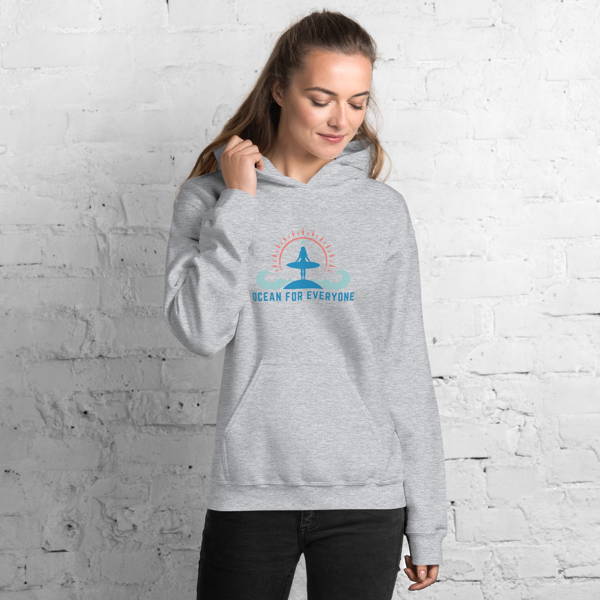 Ocean For Everyone Goddess Hoodie🌴 - beachfrontdrifter