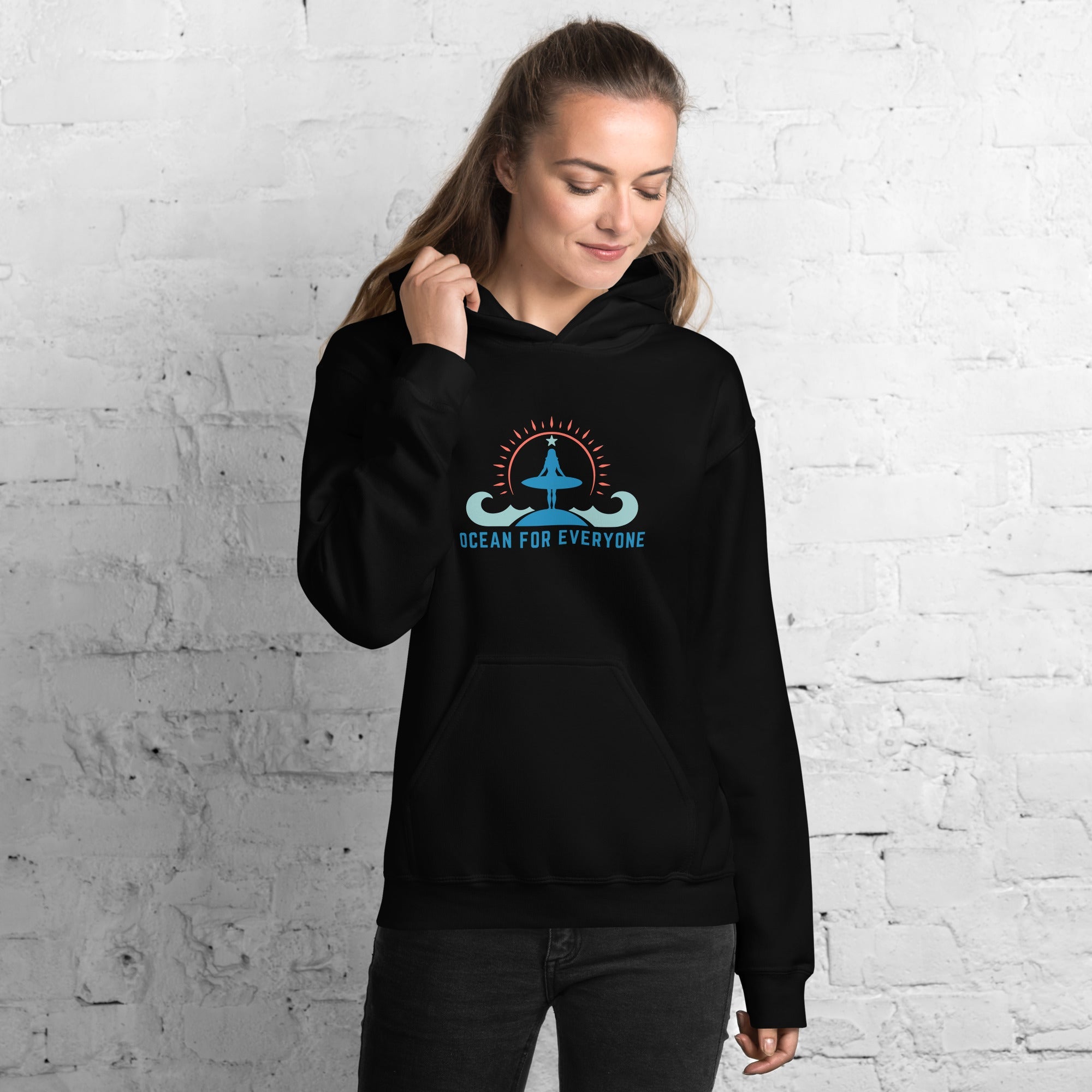 Ocean For Everyone Goddess Hoodie🌴 - beachfrontdrifter