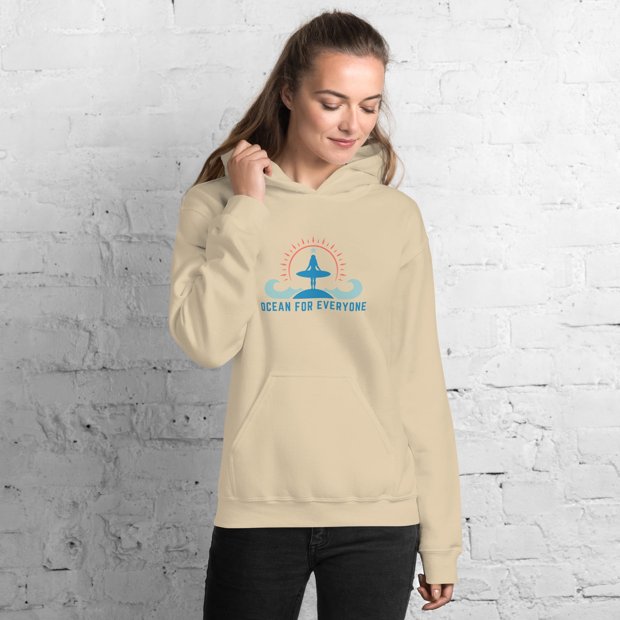 Ocean For Everyone Goddess Hoodie🌴 - beachfrontdrifter