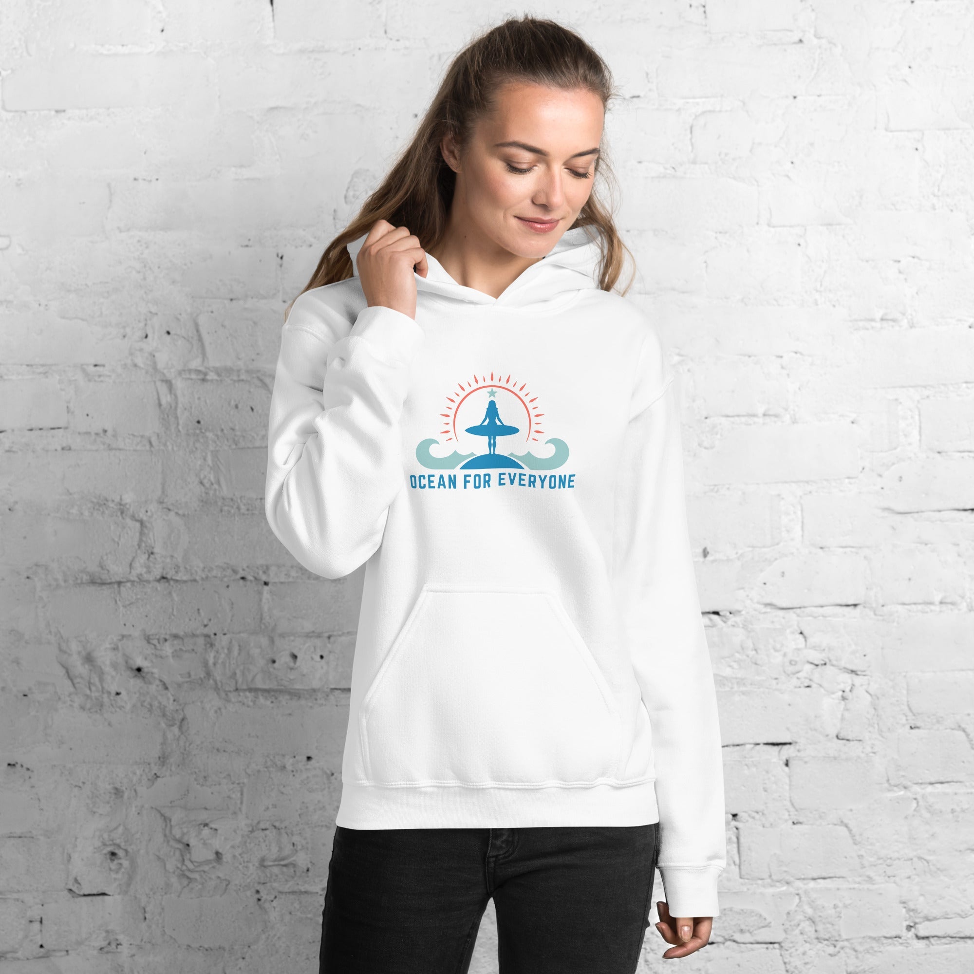 Ocean For Everyone Goddess Hoodie🌴 - beachfrontdrifter