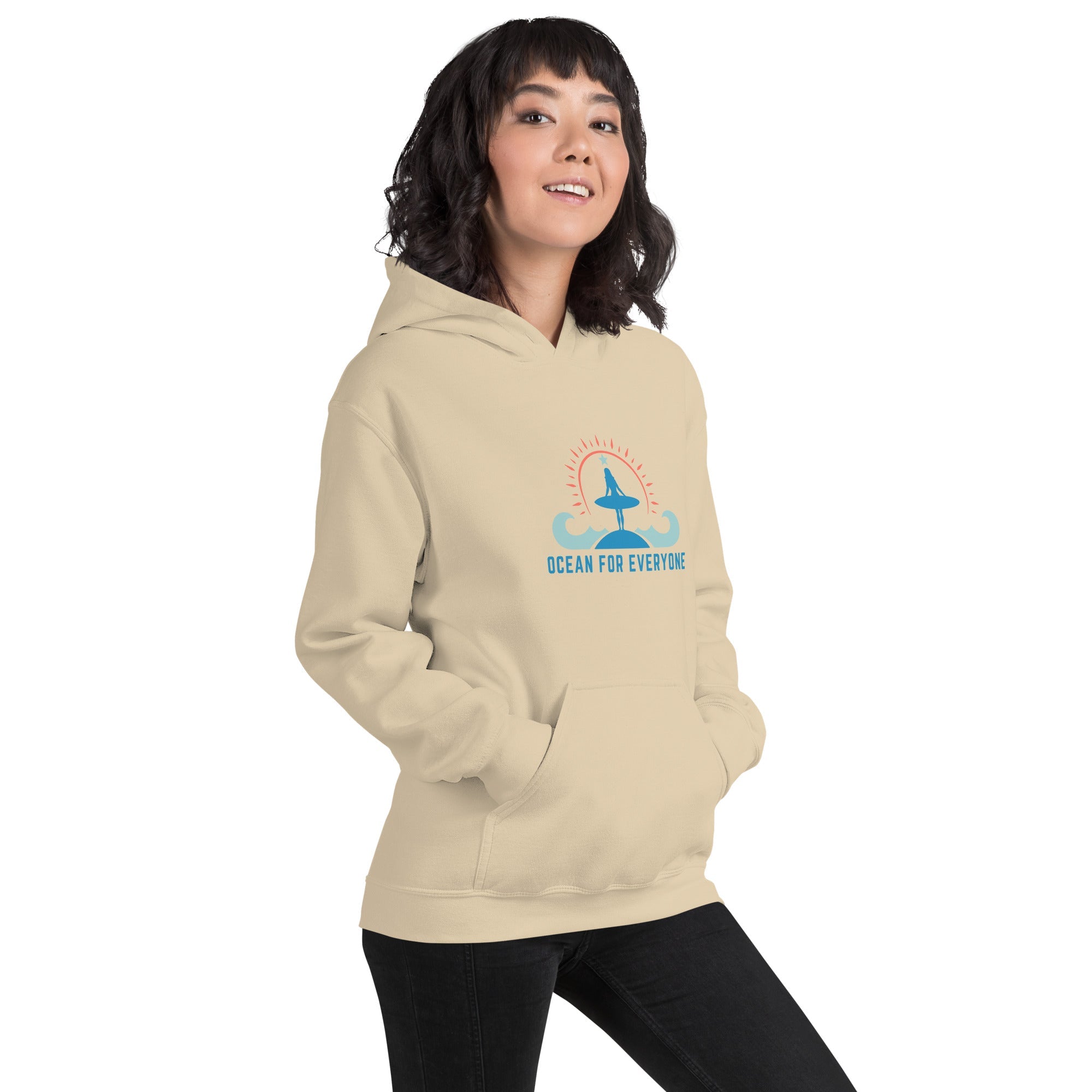 Ocean For Everyone Goddess Hoodie🌴 - beachfrontdrifter