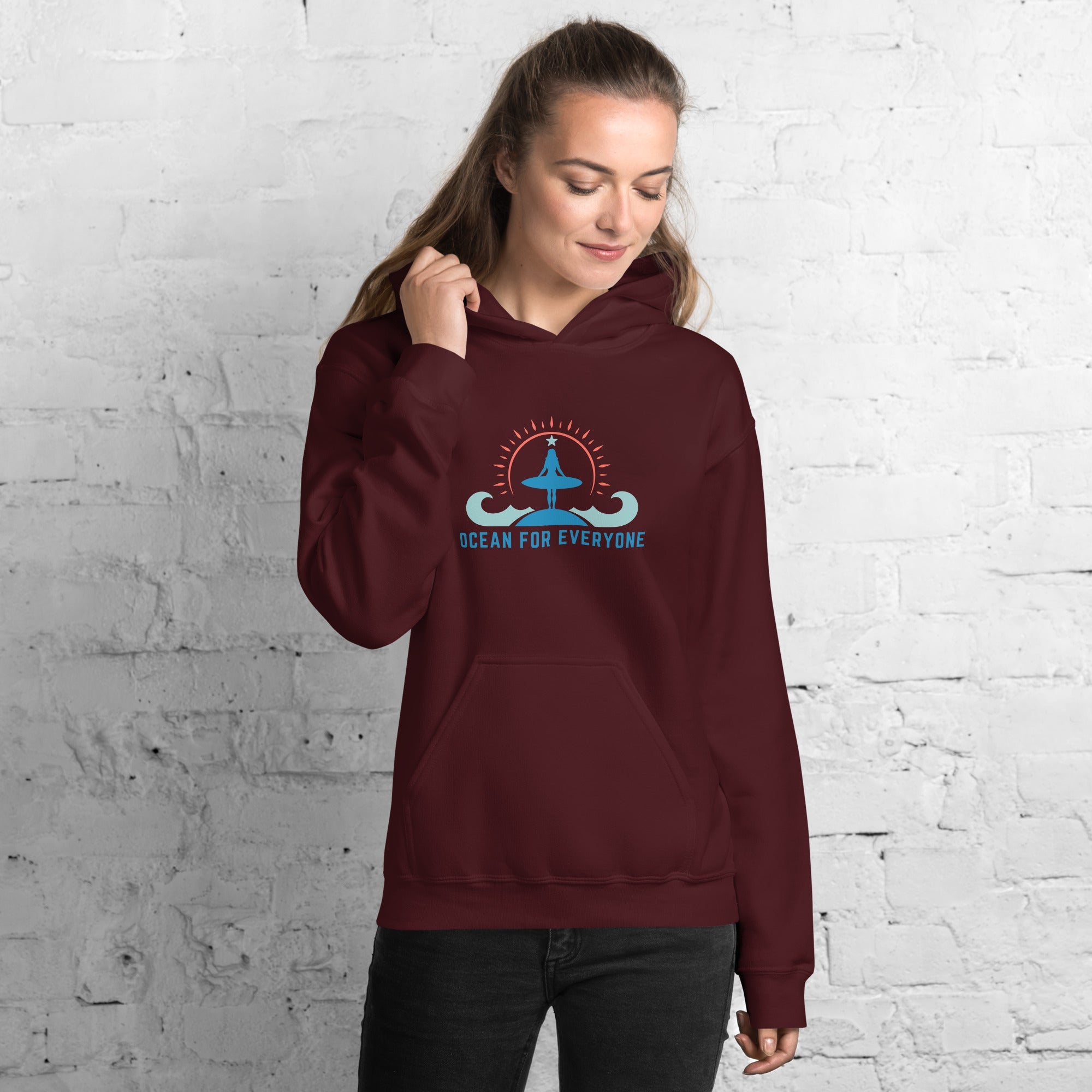 Ocean For Everyone Goddess Hoodie🌴 - beachfrontdrifter