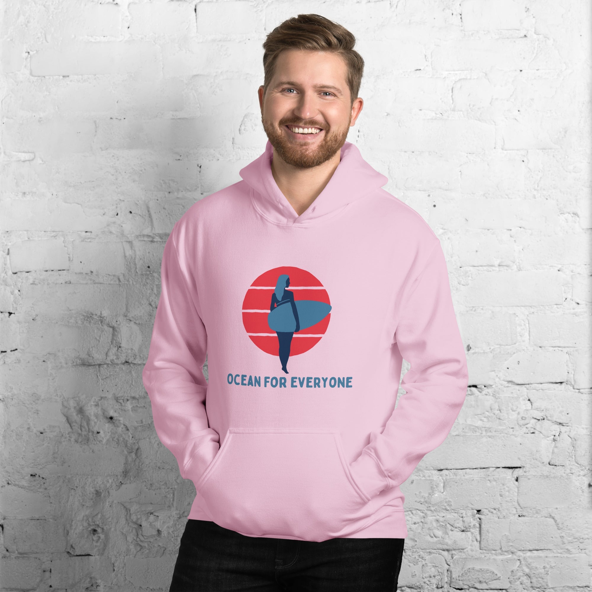 Ocean for Everyone Surfer Hoodie🌴 - beachfrontdrifter