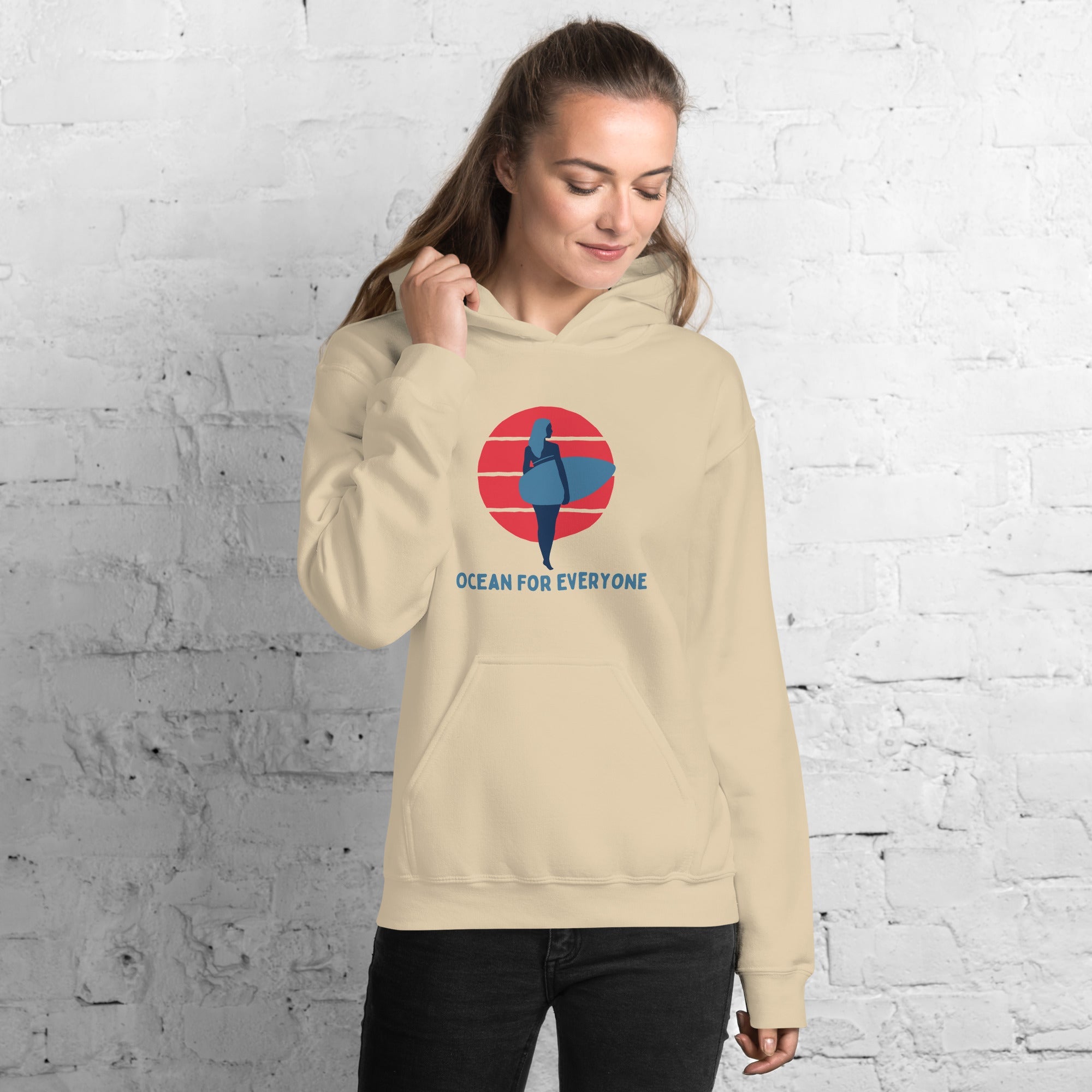 Ocean for Everyone Surfer Hoodie🌴 - beachfrontdrifter