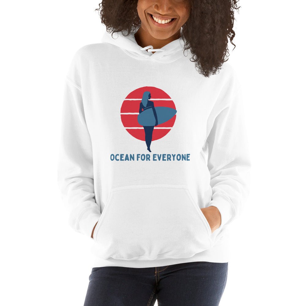 Ocean for Everyone Surfer Hoodie🌴 - beachfrontdrifter