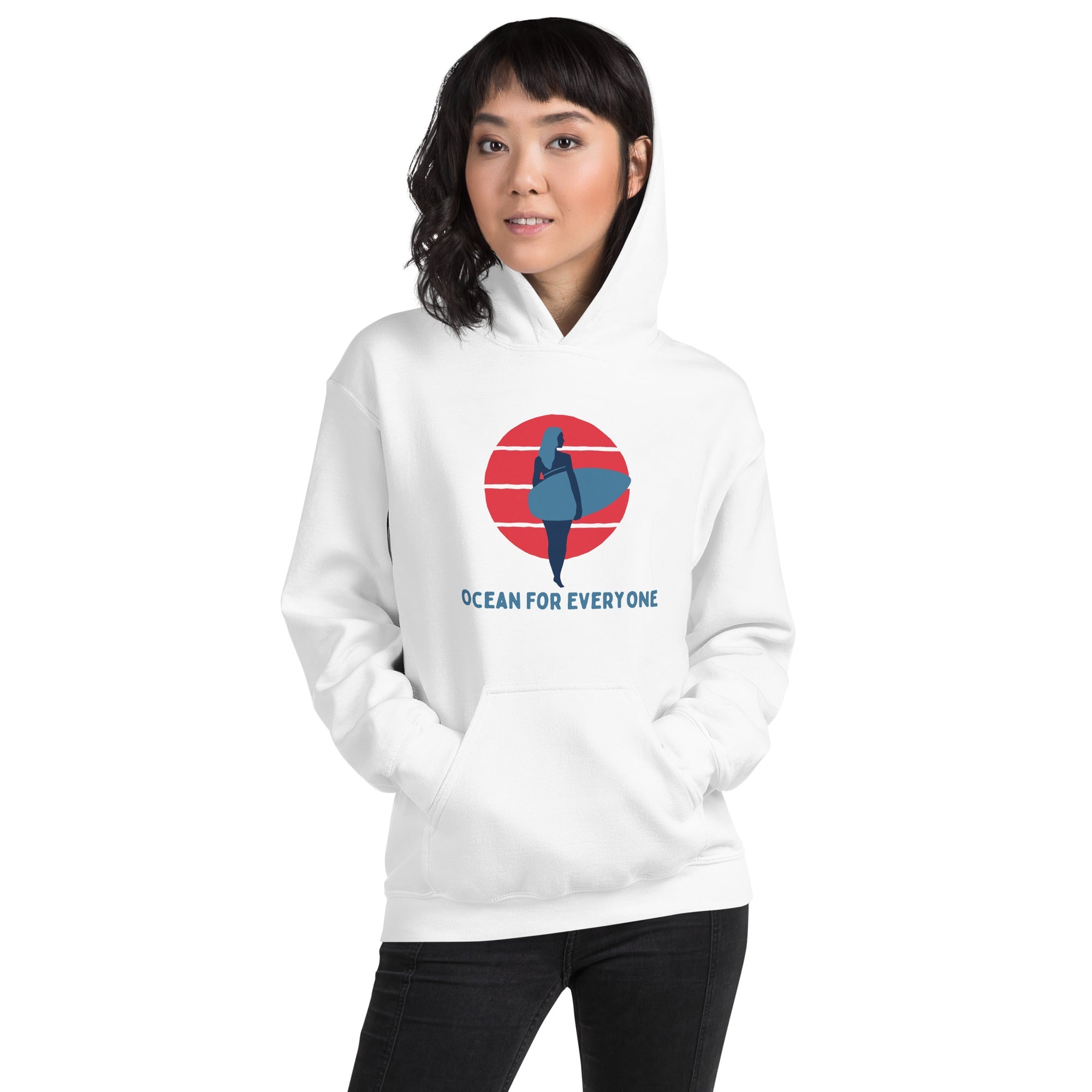 Ocean for Everyone Surfer Hoodie🌴 - beachfrontdrifter