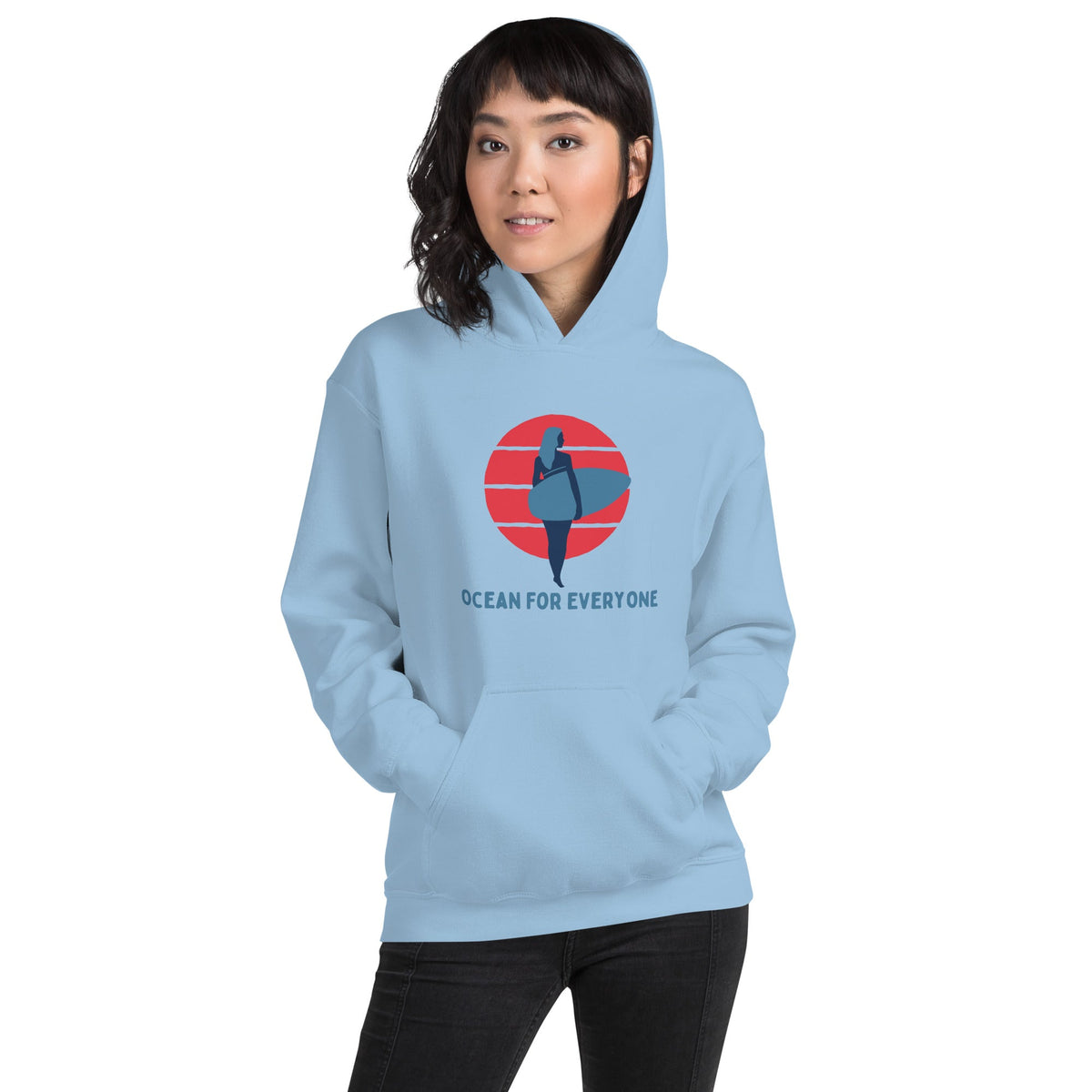 Ocean for Everyone Surfer Hoodie🌴 - beachfrontdrifter