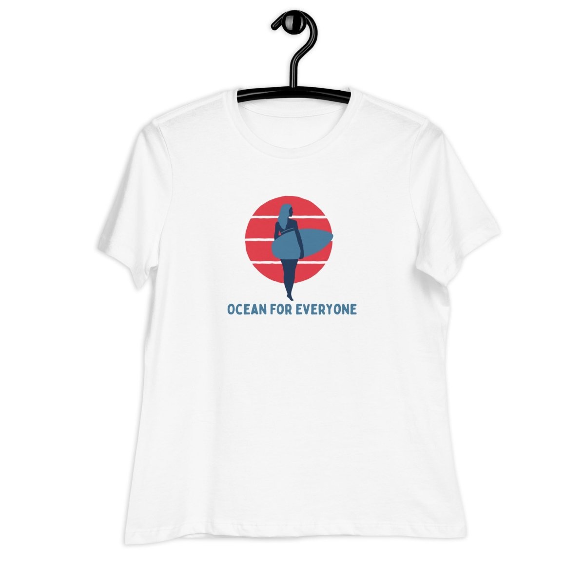 Ocean For Everyone Women's Relaxed T-Shirt 🌴 - beachfrontdrifter