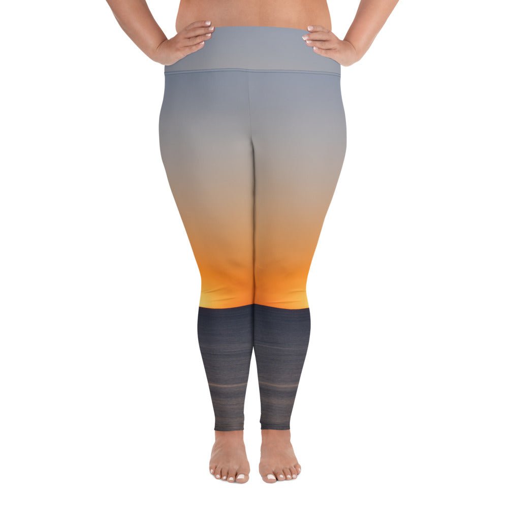 Panama City Plus Size Leggings 🌴 - beachfrontdrifter