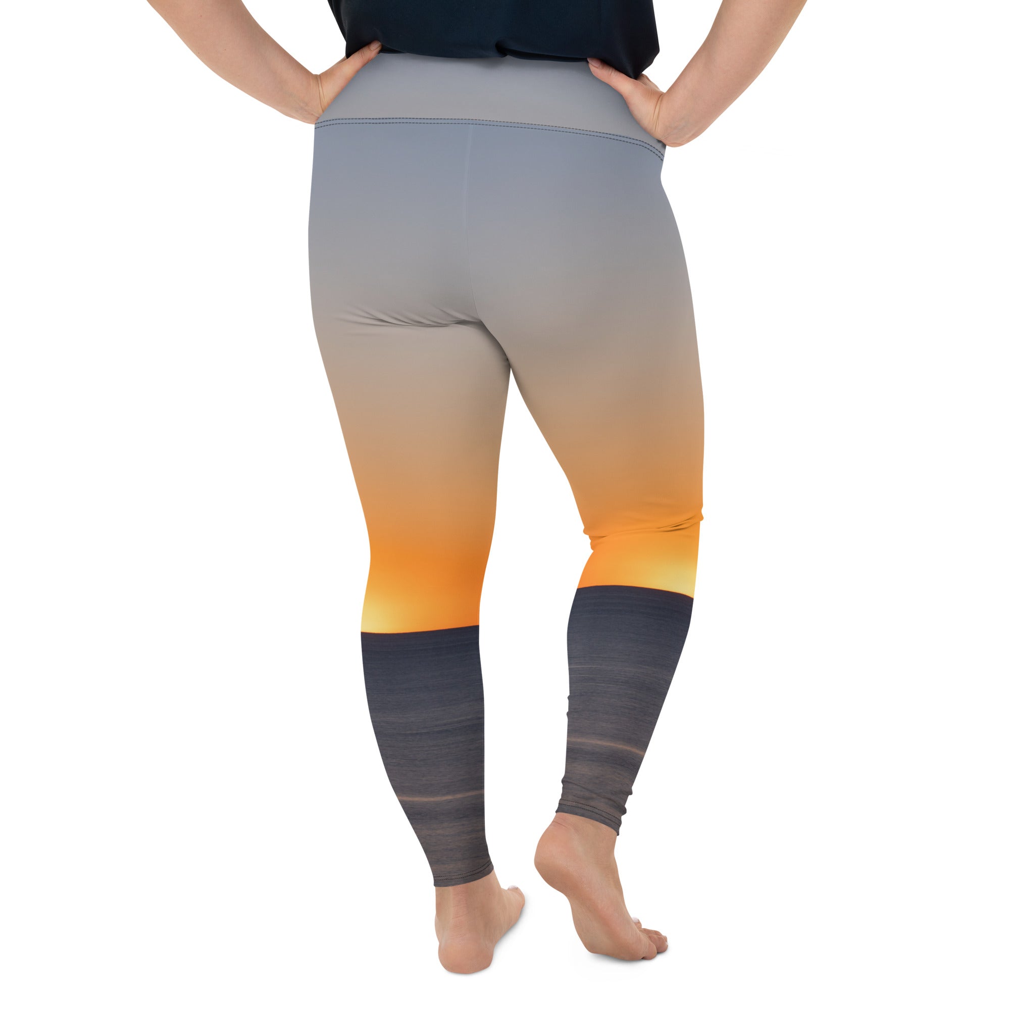 Panama City Plus Size Leggings 🌴 - beachfrontdrifter