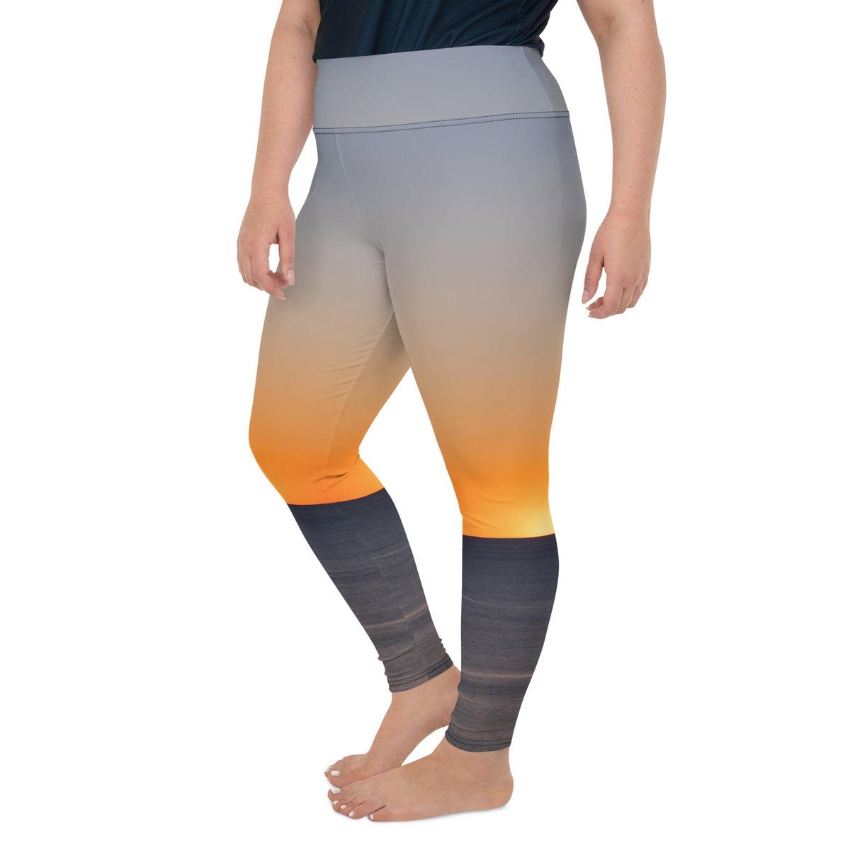 Panama City Plus Size Leggings 🌴 - beachfrontdrifter