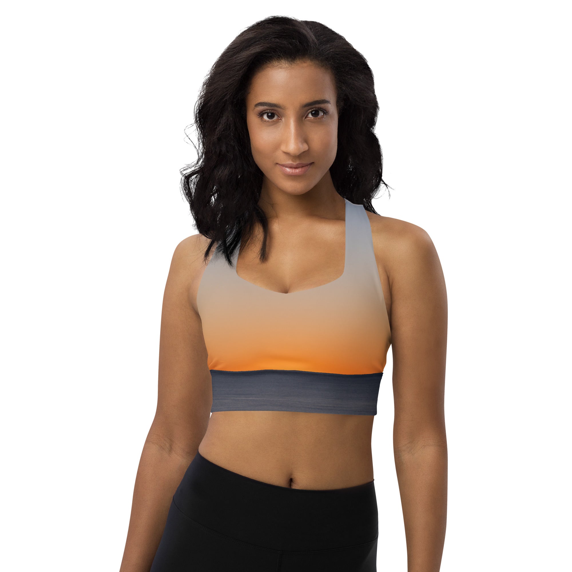 Panama Sunset Longline Sports Bra🌴 - beachfrontdrifter