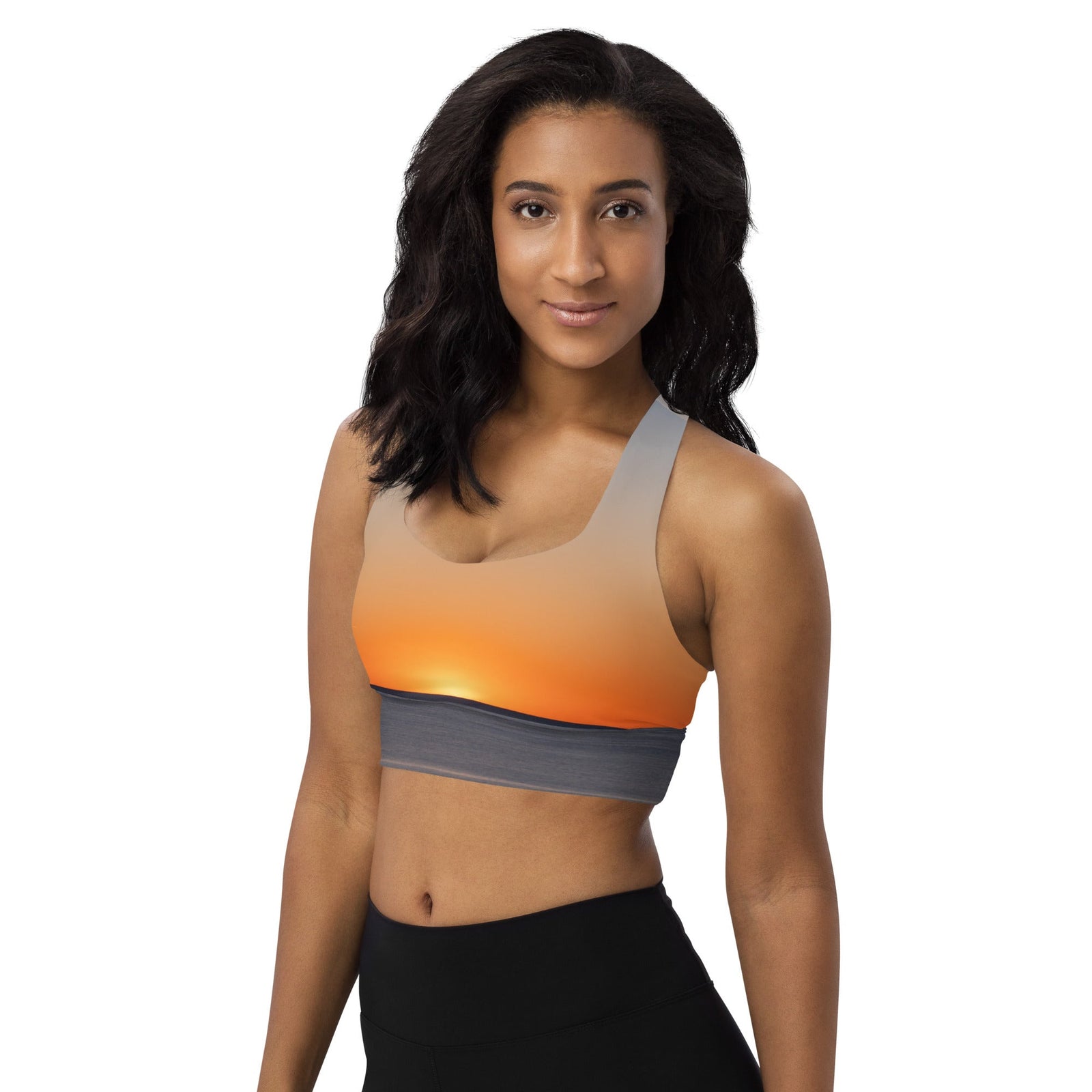 Panama Sunset Longline Sports Bra🌴 - beachfrontdrifter