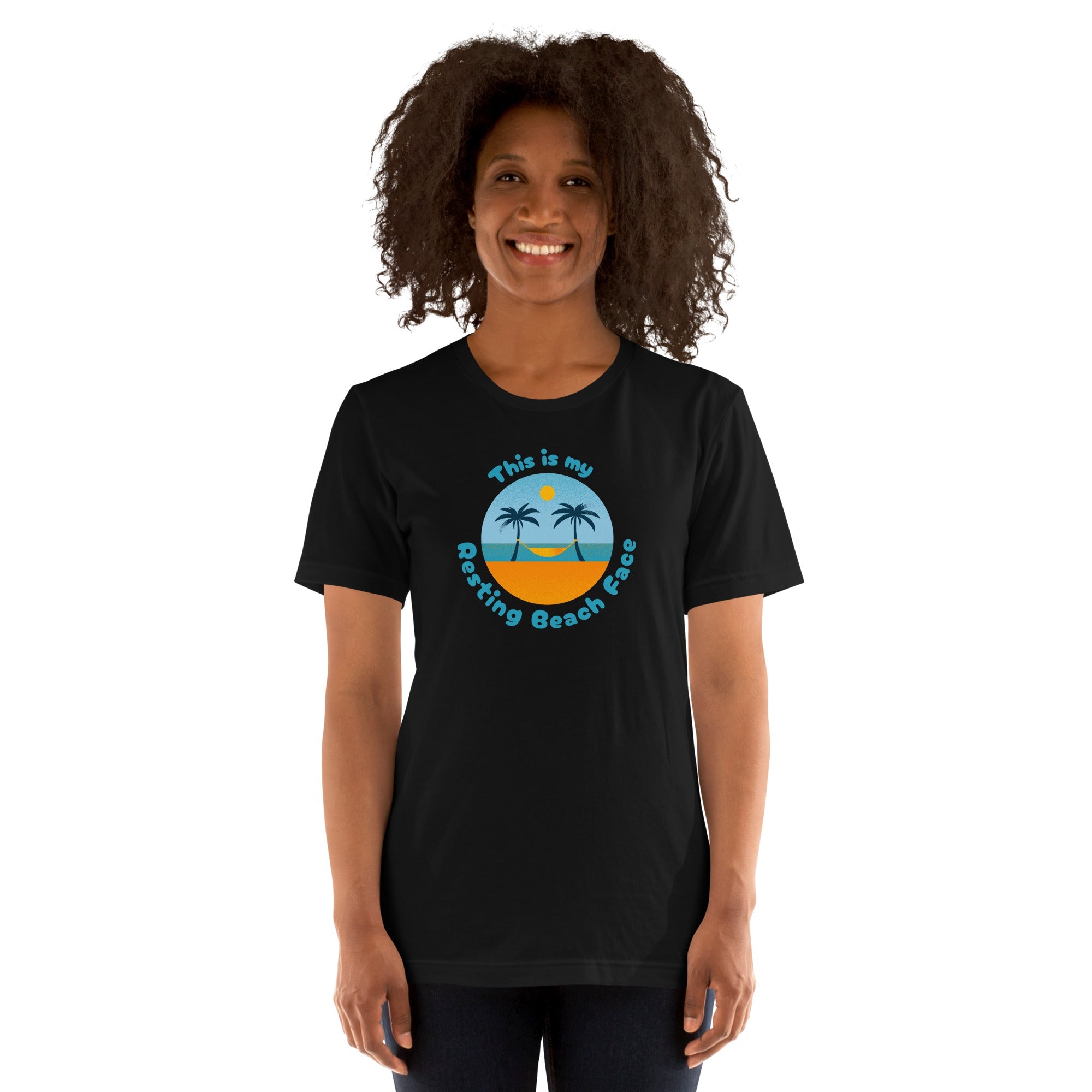 Resting Beach Face T-shirt 🌴 - beachfrontdrifter