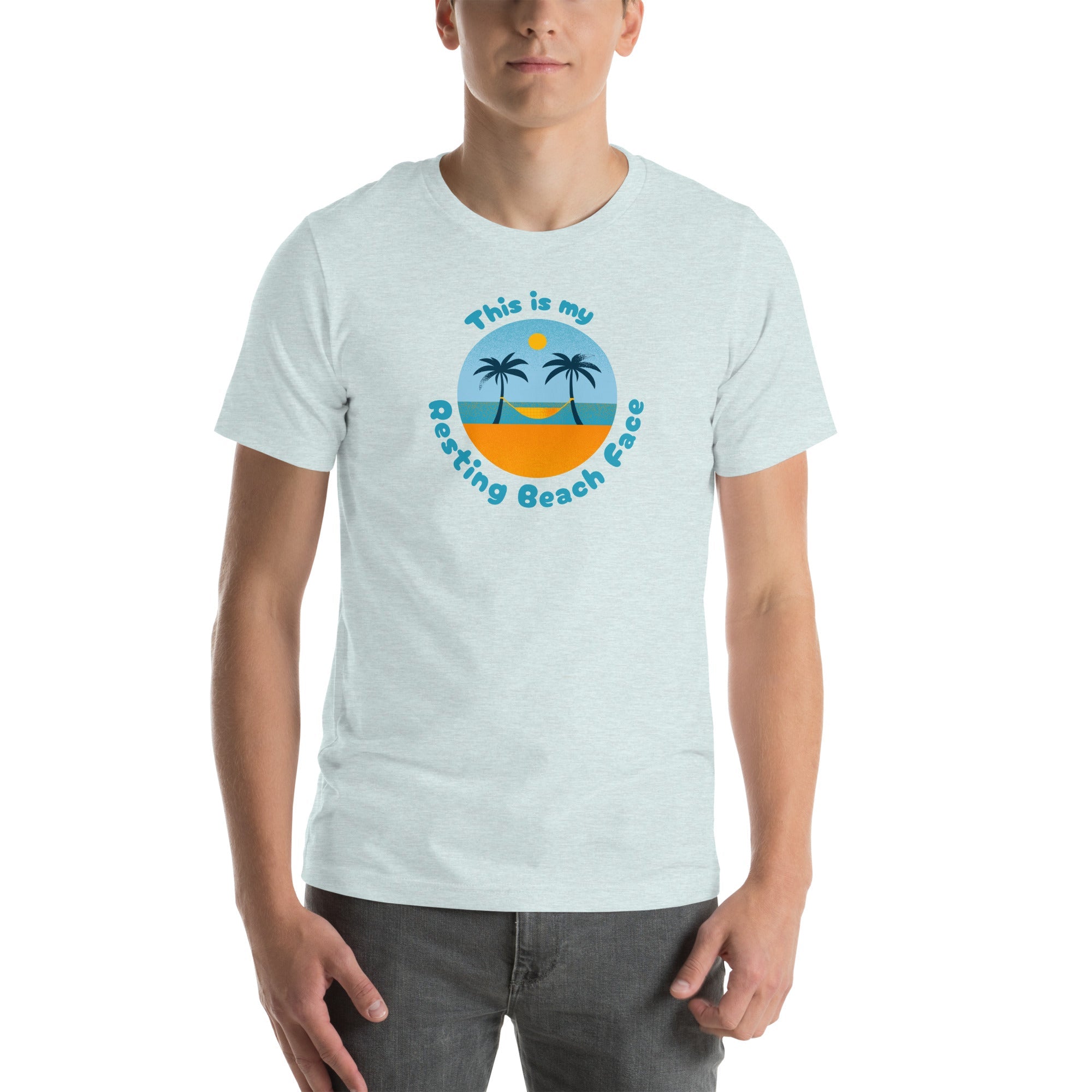 Resting Beach Face T-shirt 🌴 - beachfrontdrifter