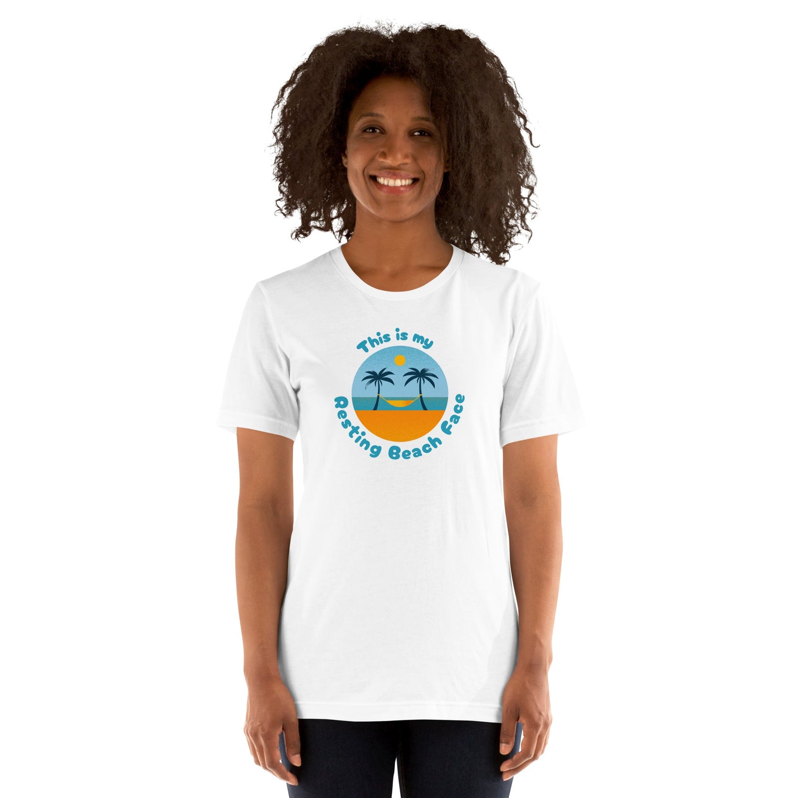 Resting Beach Face T-shirt 🌴 - beachfrontdrifter