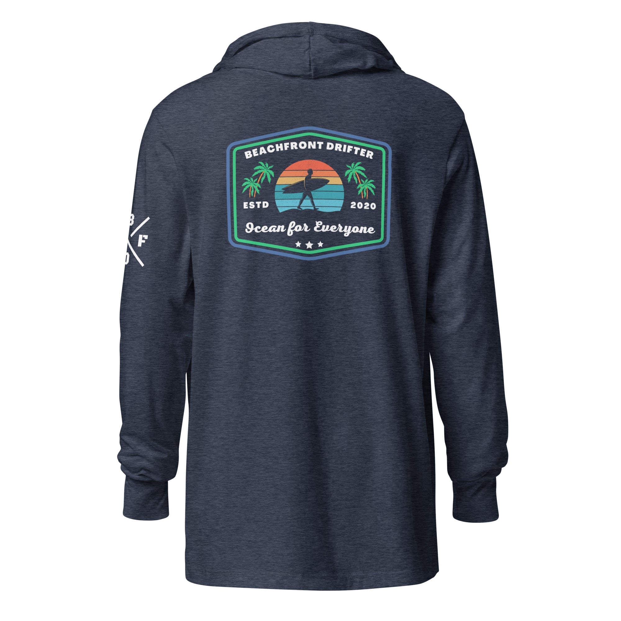 Retro Hooded Long-Sleeve Tee - beachfrontdrifter