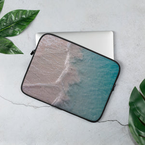 Split Ocean Laptop Sleeve - beachfrontdrifter